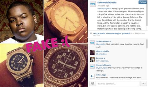 yo gotti fake watch busta|Instagram account busts rappers wearing fake designer watches.